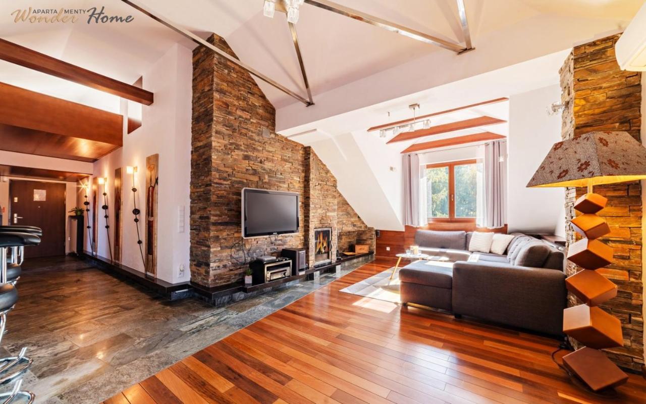 Wonder - Cud Malina Z Kominkiem, Klimatyzacja I Widokiem Na Karkonosze, Blisko Centrum, Stoku, Restauracji, Aquaparku Apartment *